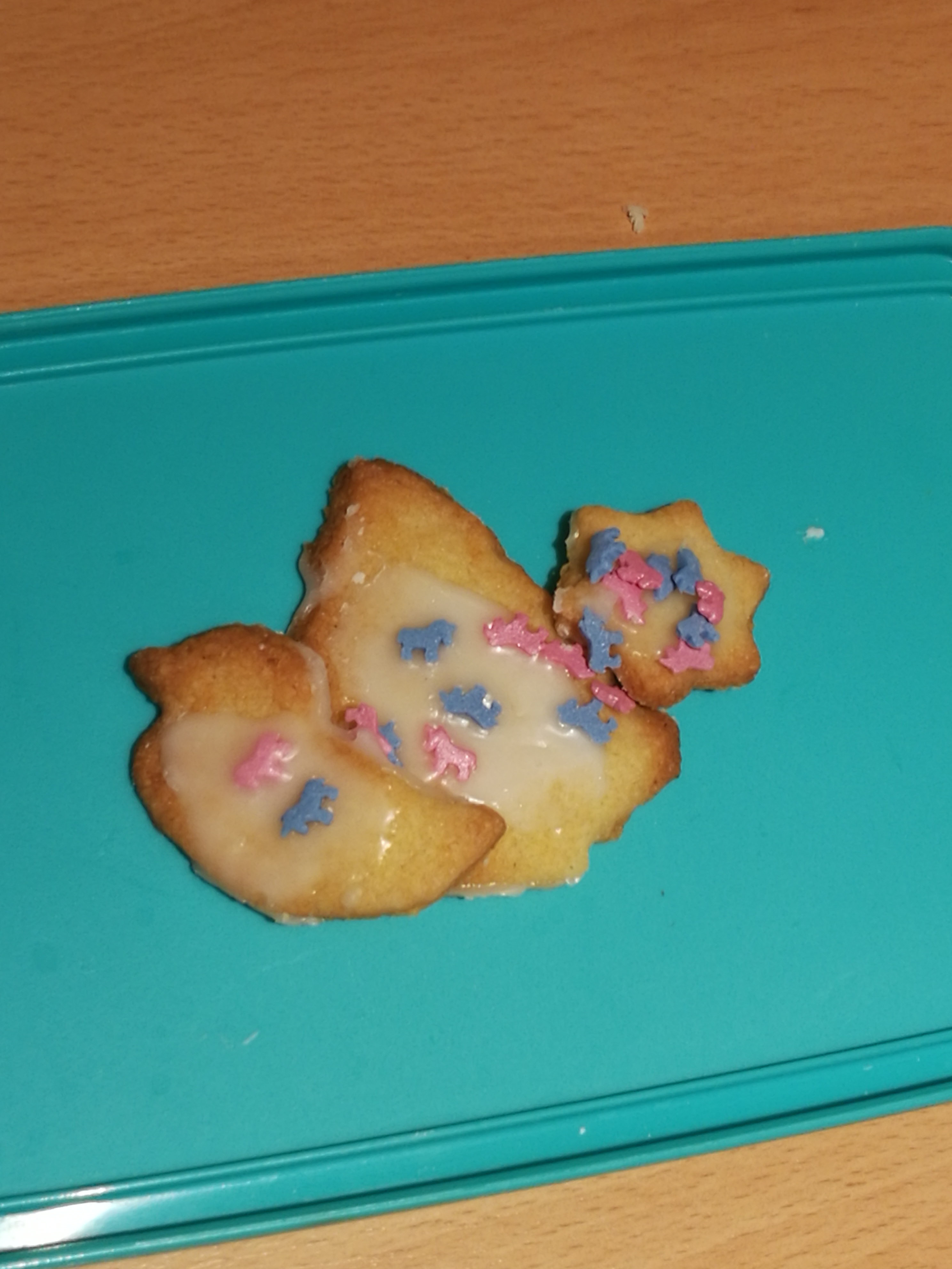 unicorn butter cookies
