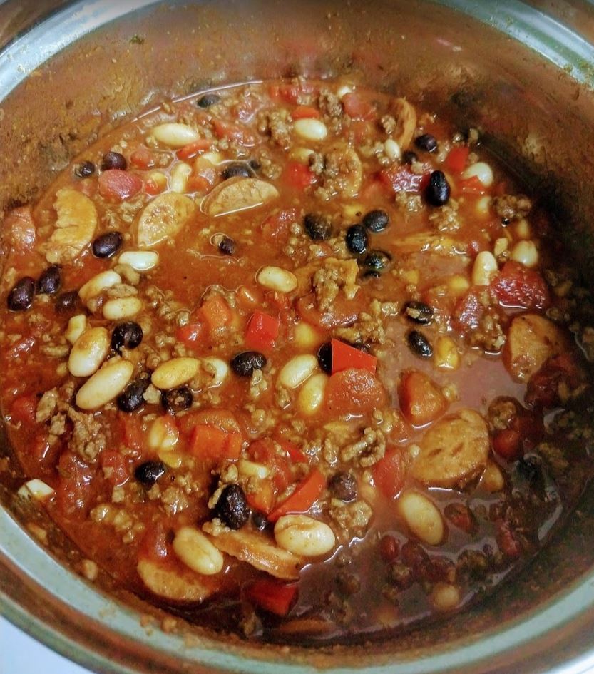 Pot of chili